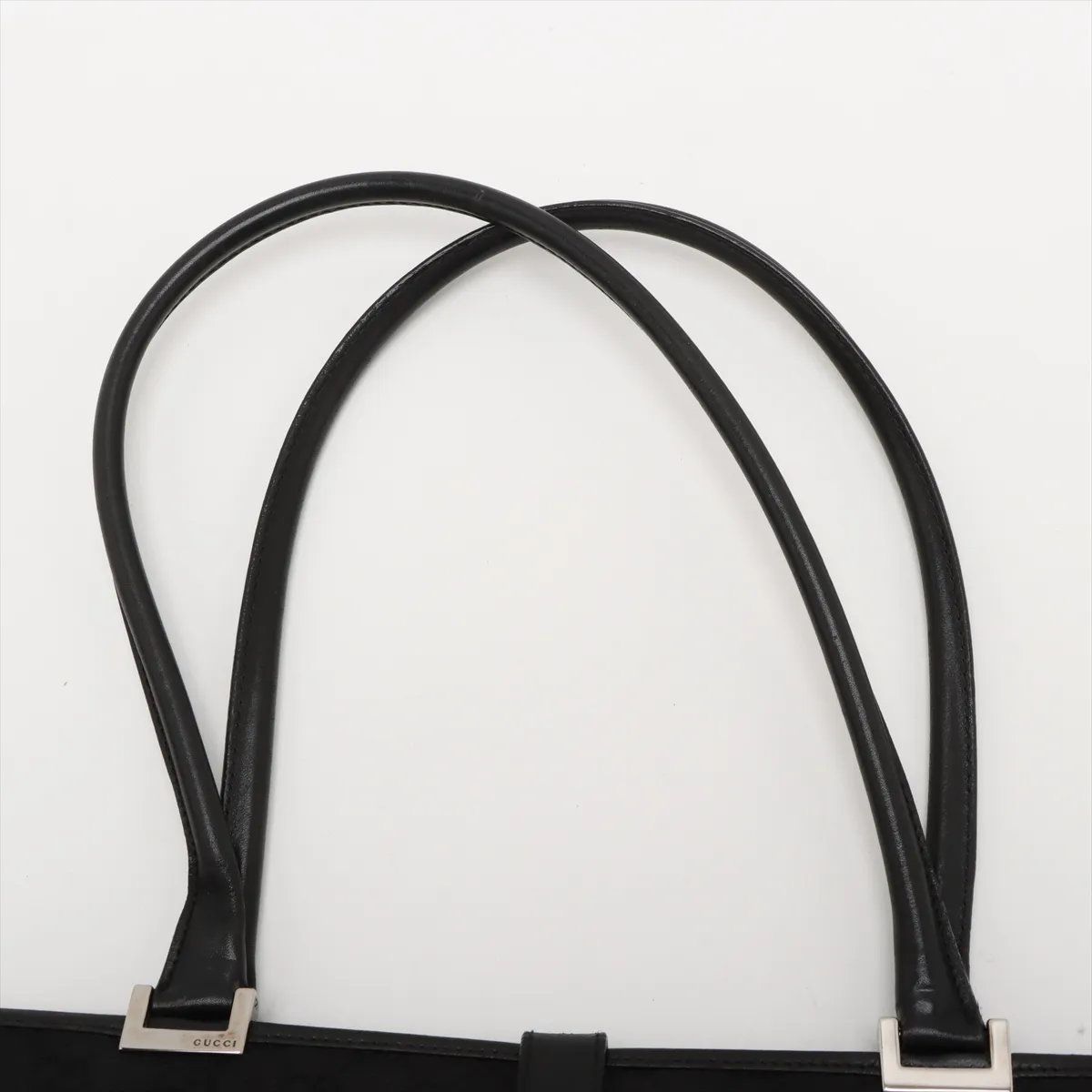 美品 グッチ GGキャンバス ジャッキー レザー ショルダーバッグ 肩掛け