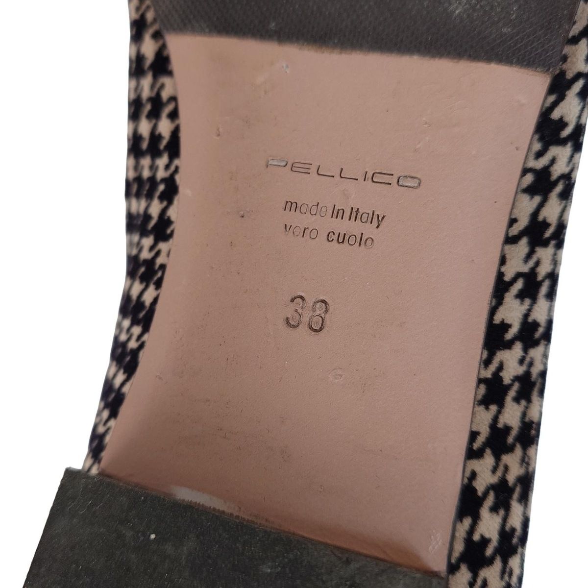 ペリーコ レディース 美品 PELLICO(ペリーコ) フラットシューズ 38 レディース - ベージュ×黒