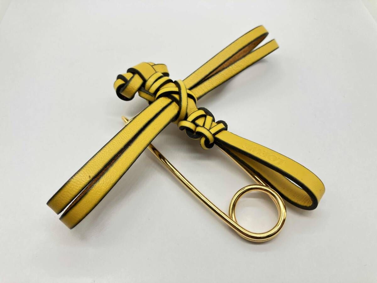 LOEWE ドラゴンフライ ブローチ レザー 小物服飾 ロエベ トンボ