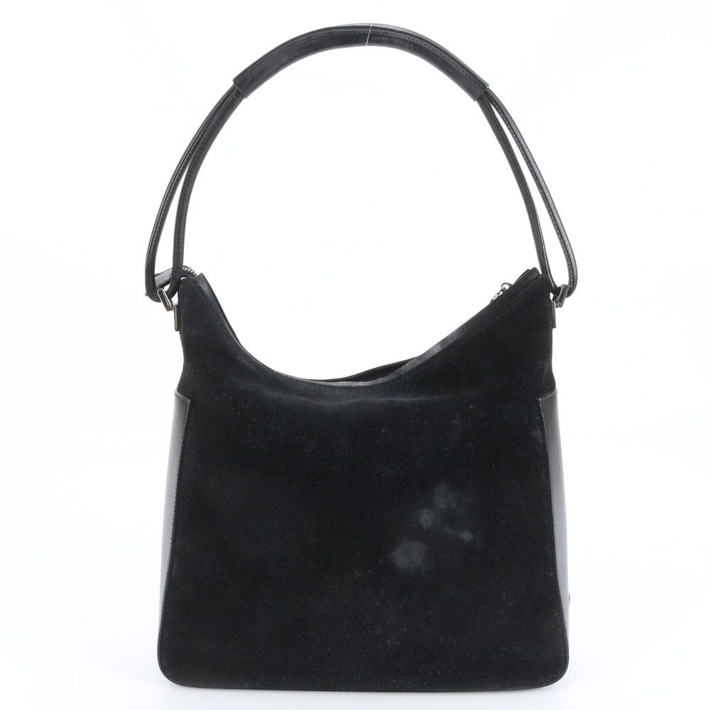 GUCCI ワンショルダーバッグ レザー 黒 GUCCI グッチ ワンショルダーバッグ 肩掛け バンブー レザー ブラック