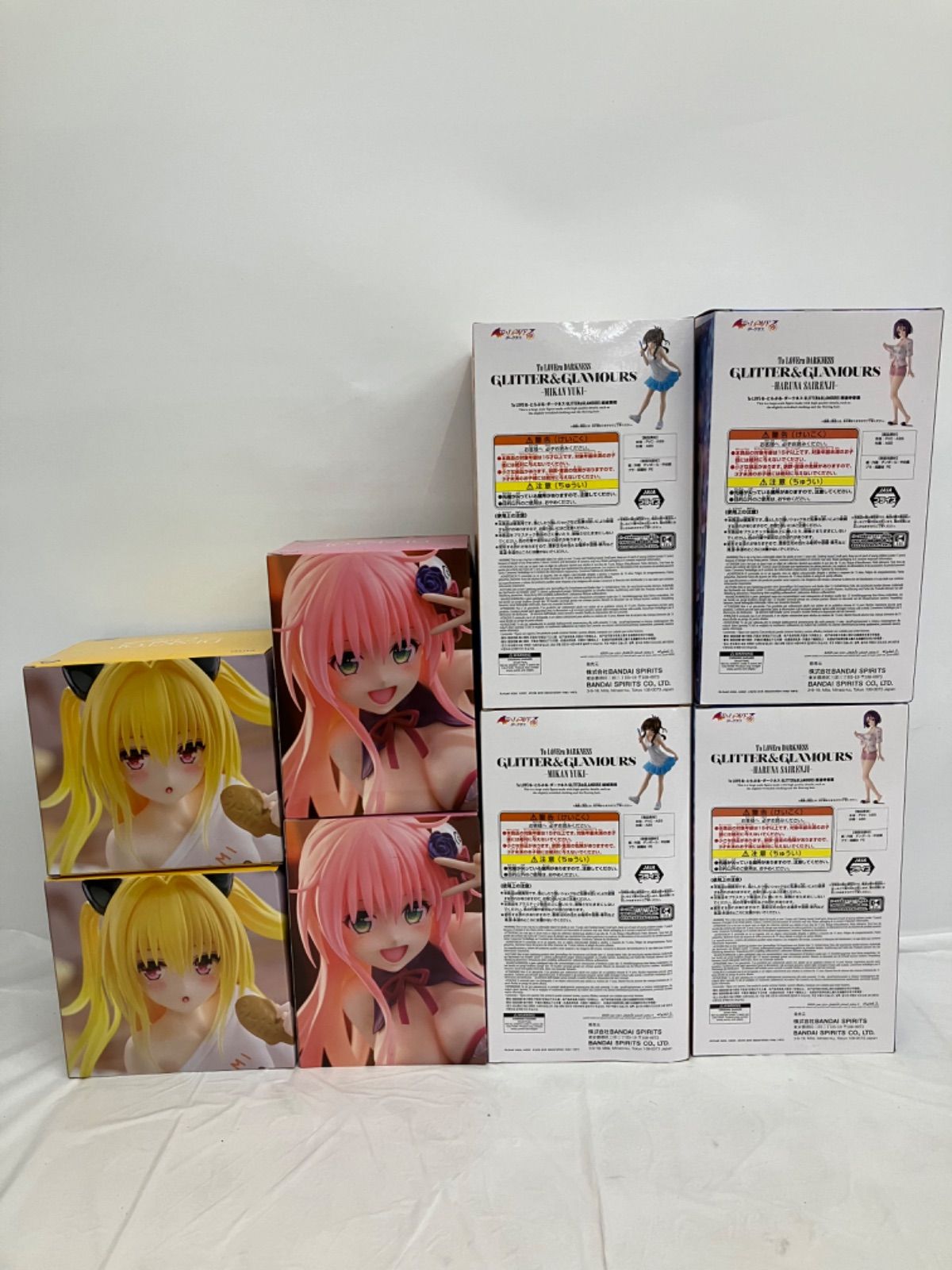 未開封 To LOVEる ダークネス フィギュア 4種8個セット LFQ698 f107