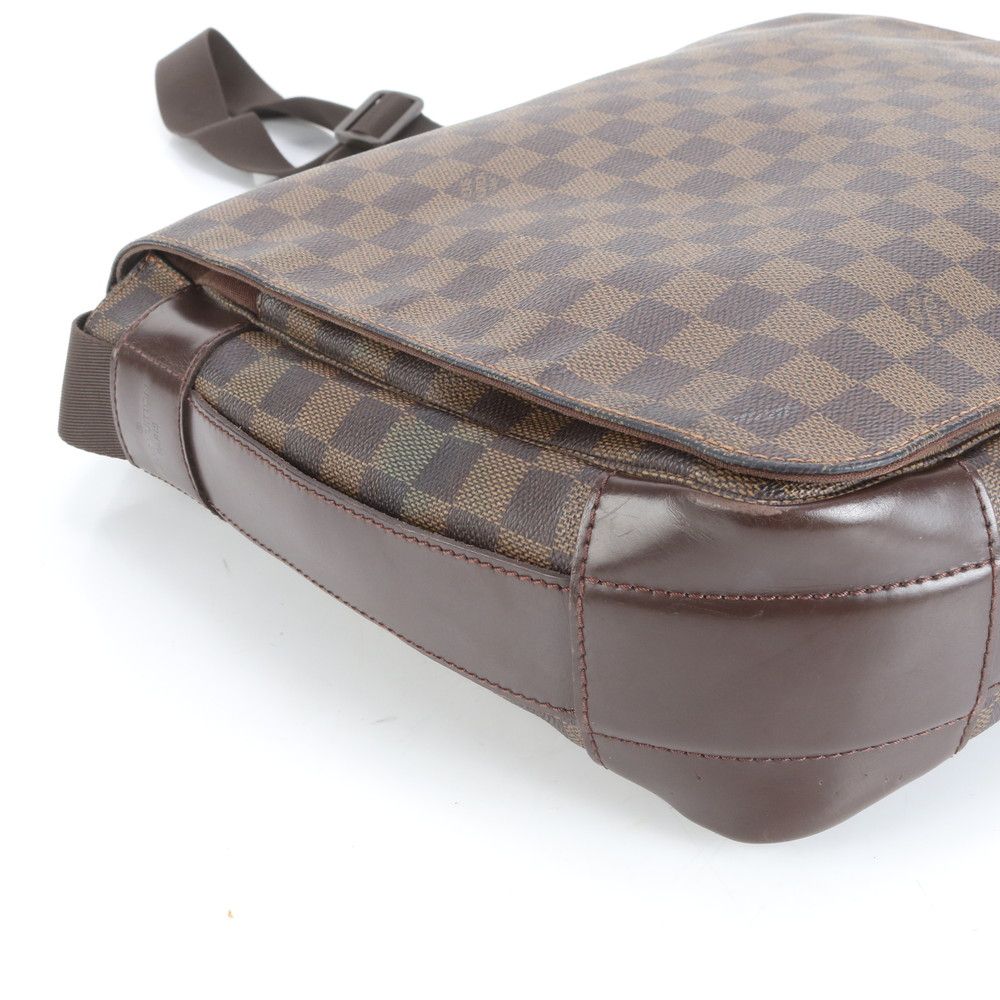 極美品 ルイヴィトン ダミエ バスティーユ N45258 レザー ショルダー