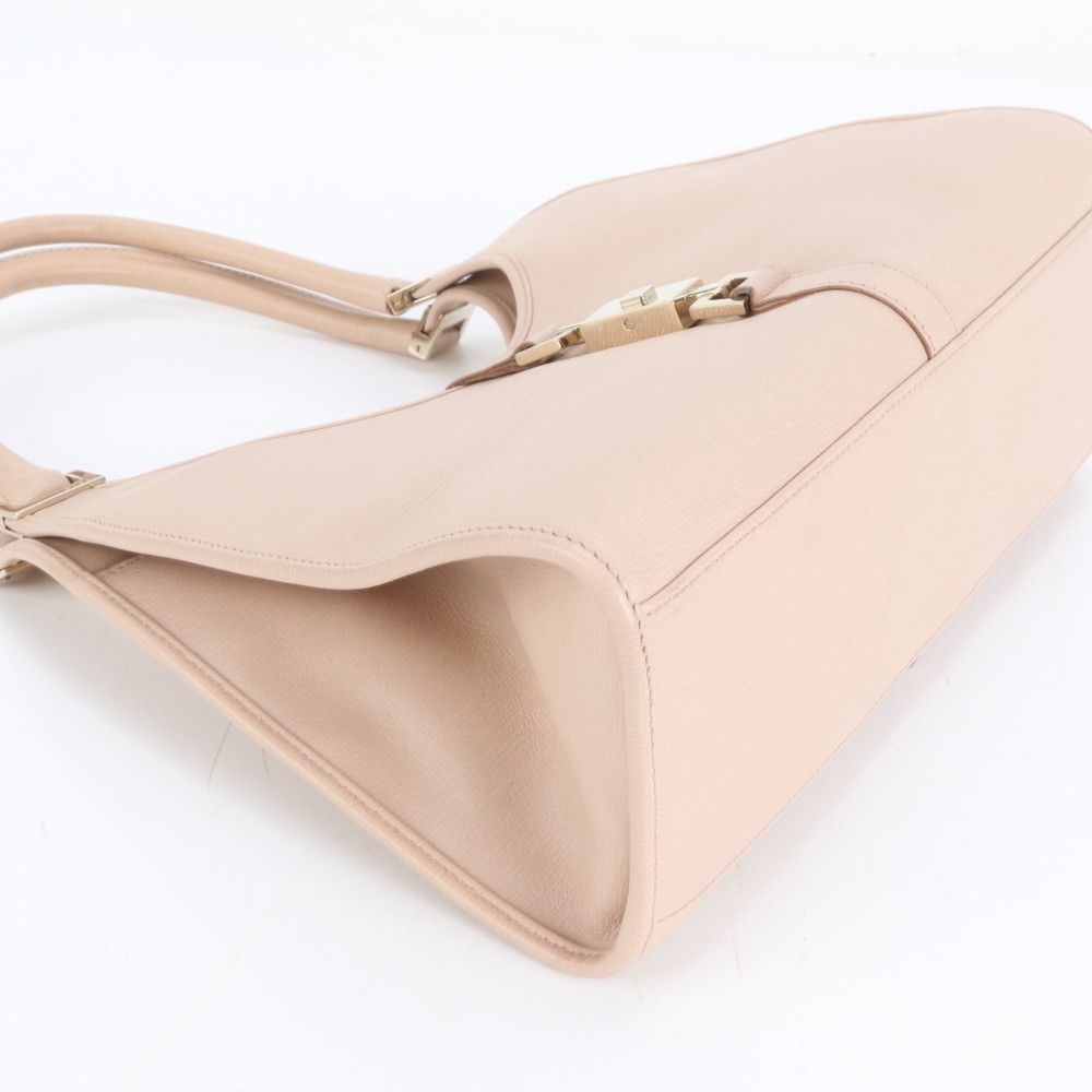 極美品 グッチ ジャッキー 002 1067 レザー ハンドバッグ 本革