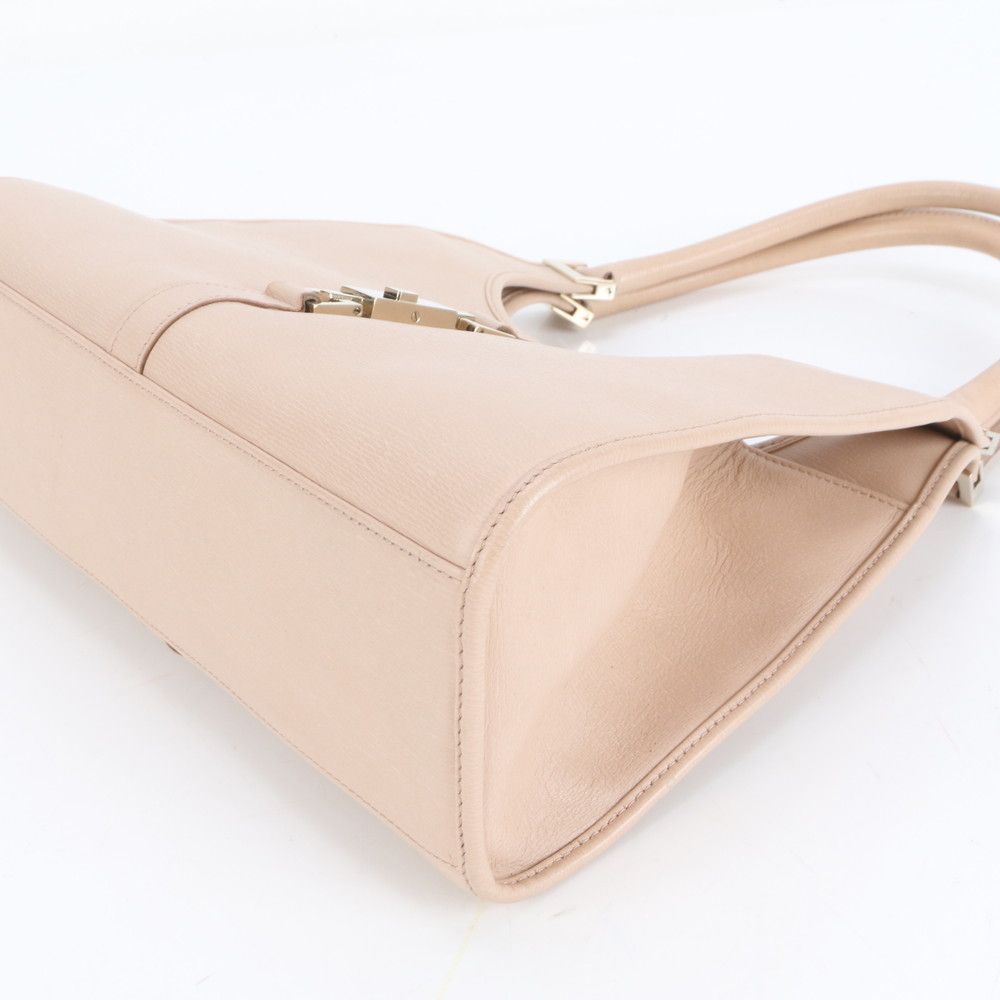 極美品 グッチ ジャッキー 002 1067 レザー ハンドバッグ 本革