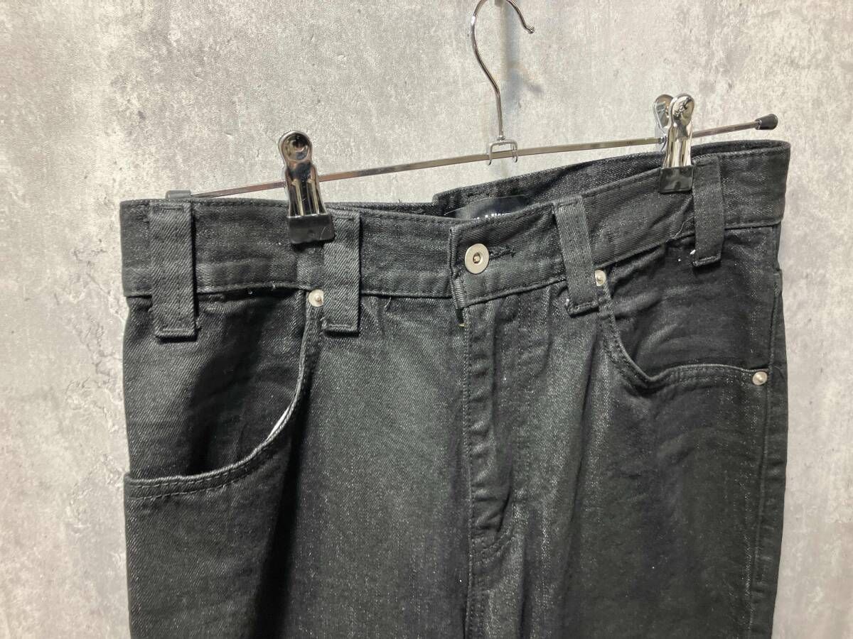 I FEEL LUCKY COATING FLARE DENIM コーティングフレアデニムパンツ