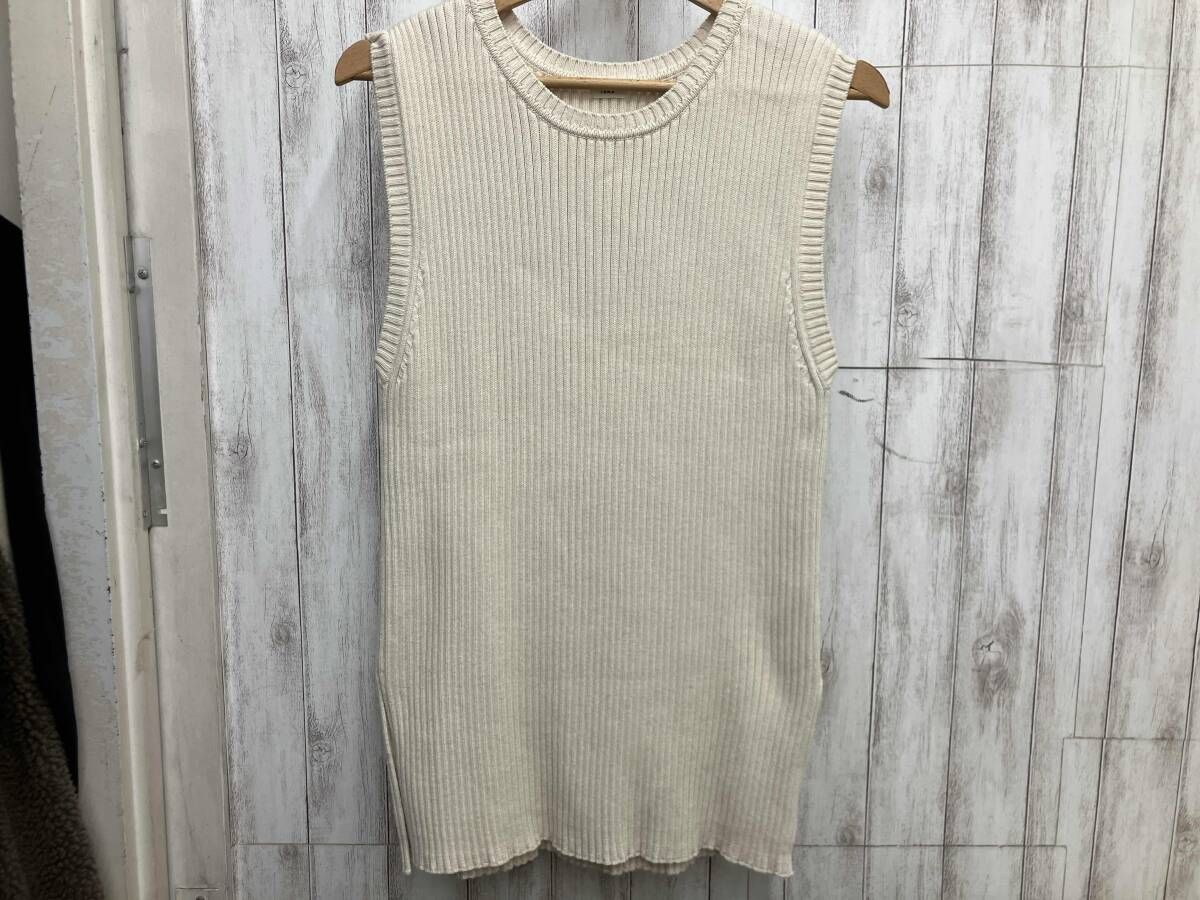 IENA 半袖ニット 3 05 2 ホワイト