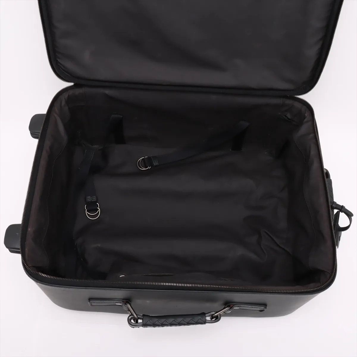 美品 ボッテガヴェネタ クロコ イントレチャート レザー スーツケース