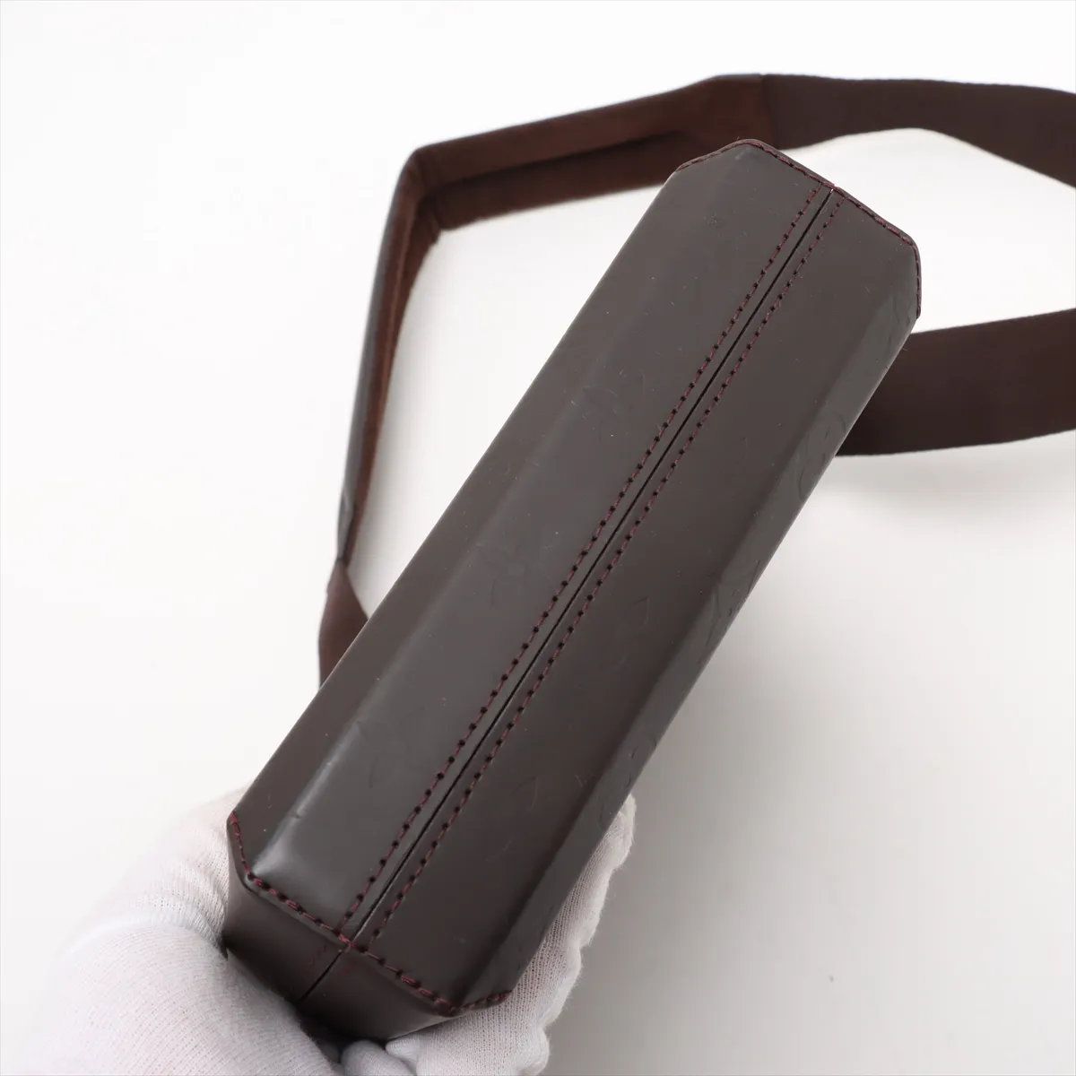 美品 ルイヴィトン モノグラム グラセ ボビー カフェ M46520 レザー