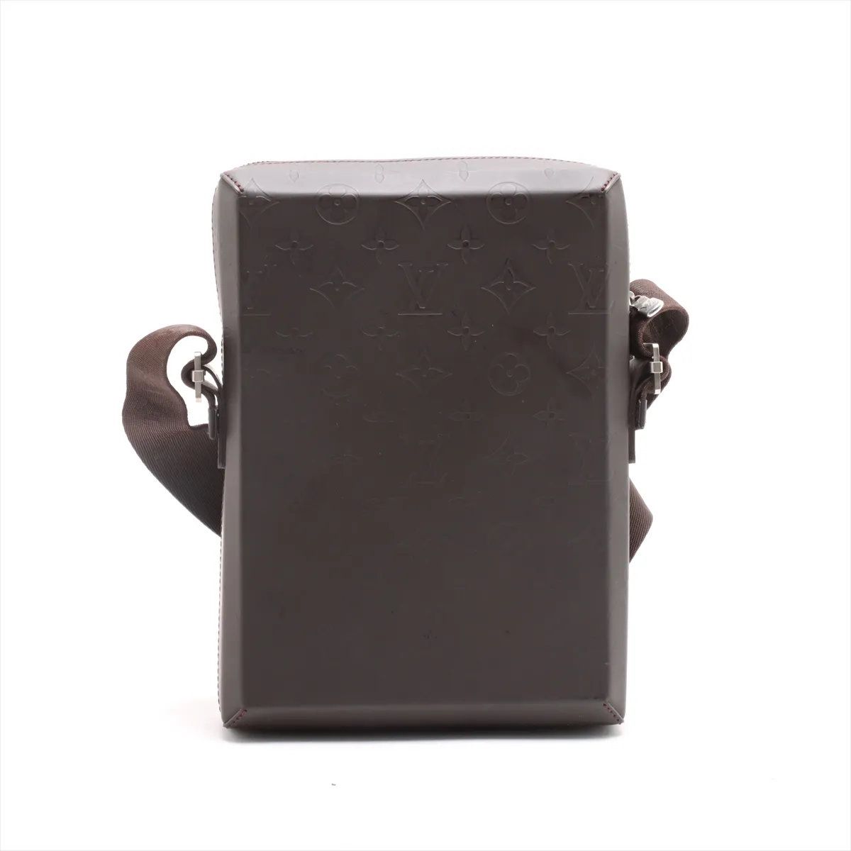 美品 ルイヴィトン モノグラム グラセ ボビー カフェ M46520 レザー