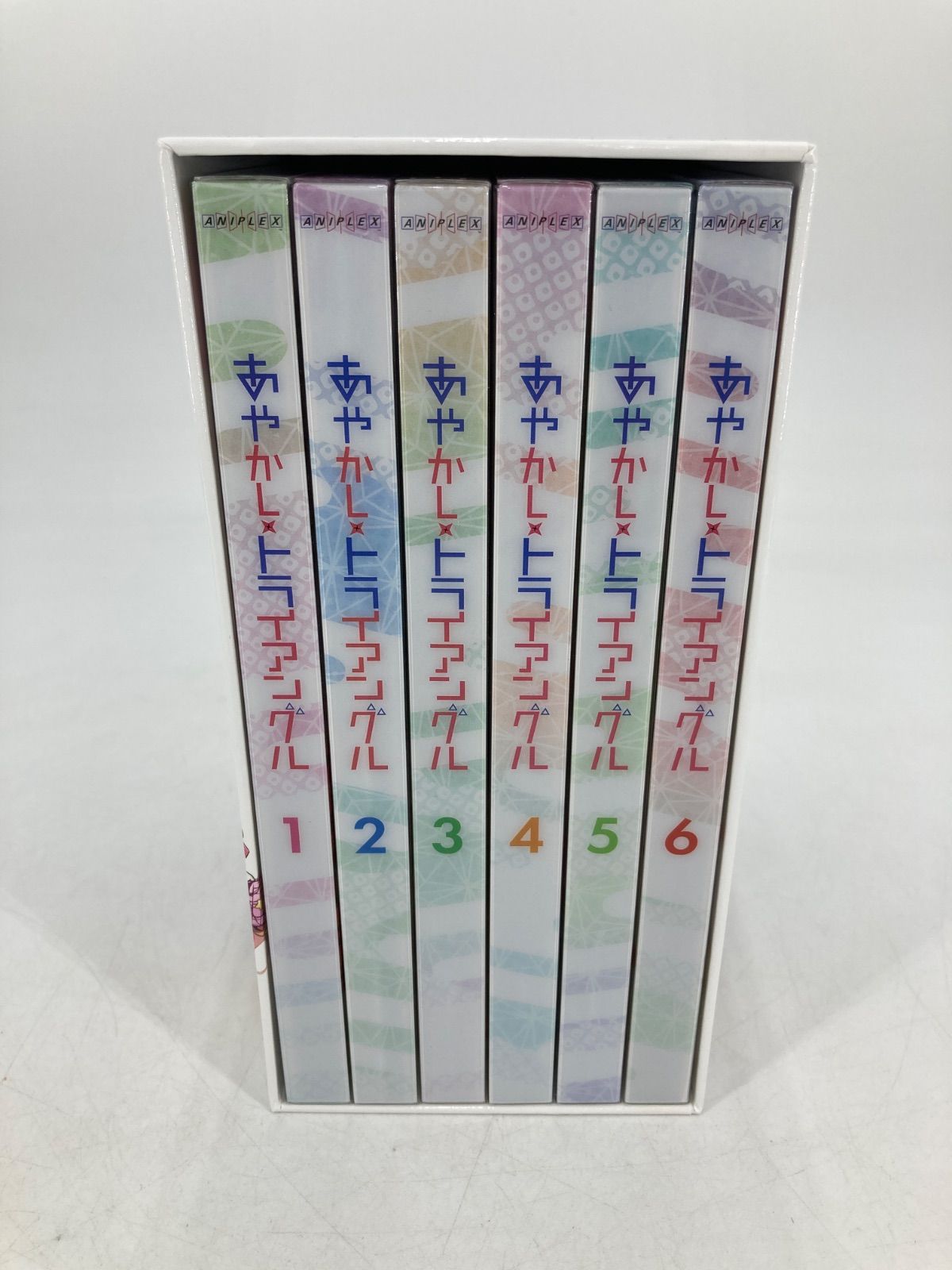 広店】Blu-ray あやかしトライアングル 全6巻セット 全巻収納BOX付き
