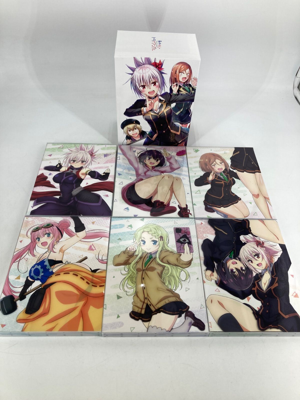 広店】Blu-ray あやかしトライアングル 全6巻セット 全巻収納BOX付き