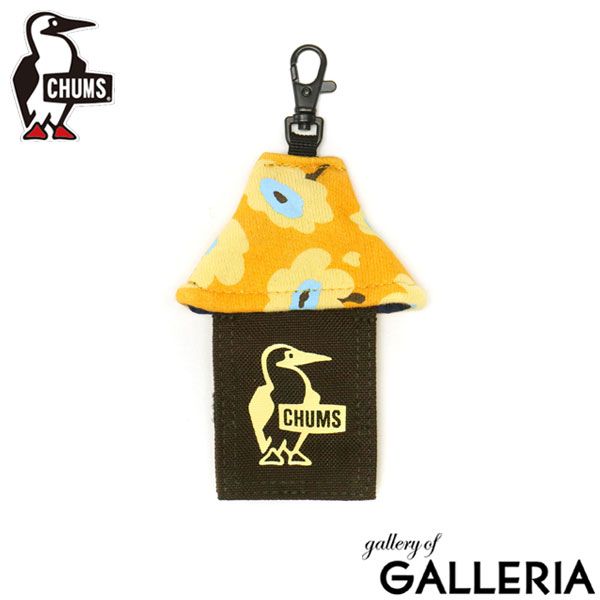 【メール便】日本正規品 チャムス キーケース レディース メンズ リール ブランド 小さい CHUMS キーリール 鍵入れ CH60-3626 FlowerGarden