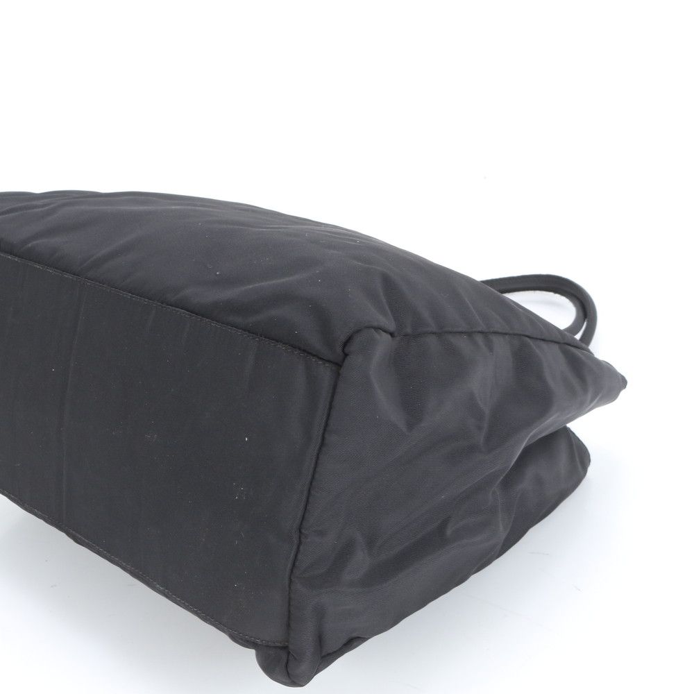 美品 プラダ テスート ナイロン 三角 トライアングル ロゴ トート