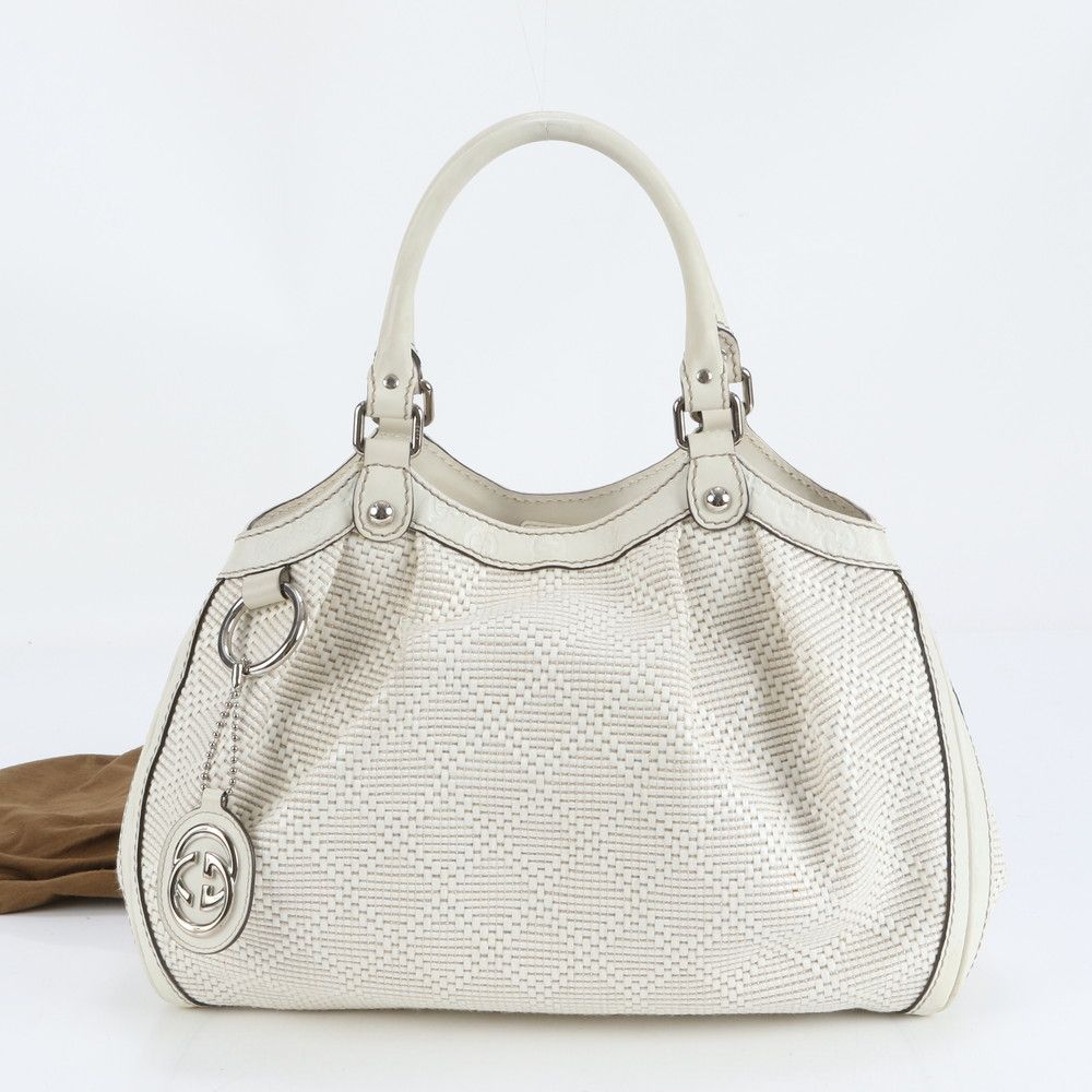 極美品 グッチ グッチシマ ディアマンテ スーキー レザー トート