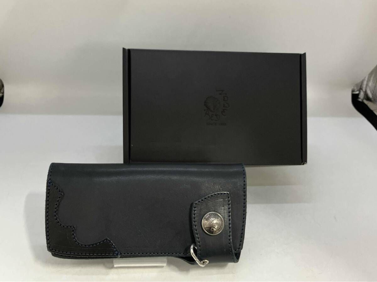 RED MOON レッドムーン 長財布 ネイビー系