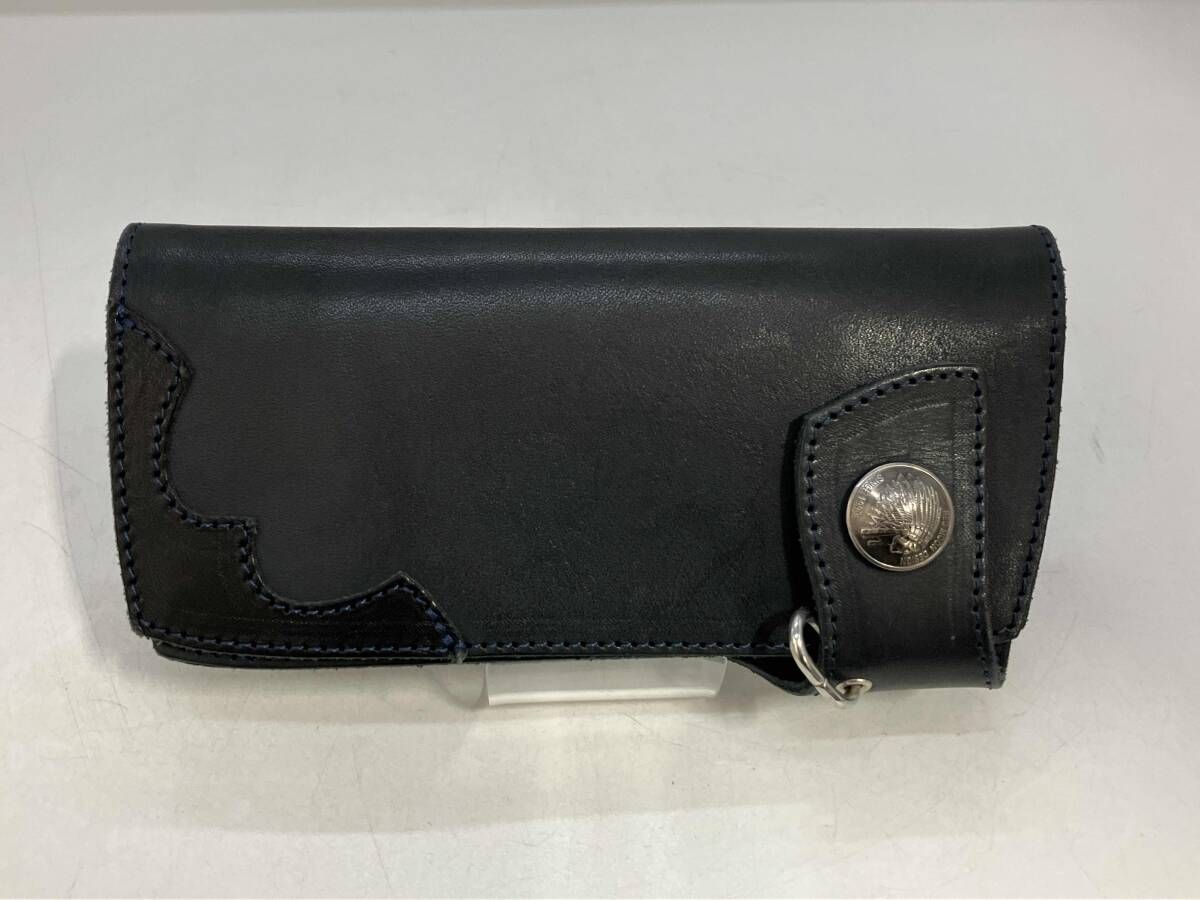 RED MOON レッドムーン 長財布 ネイビー系
