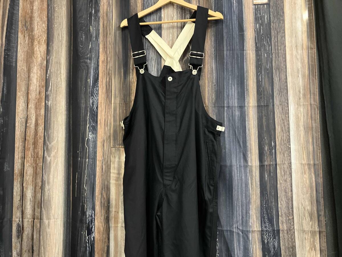 J PRESS ジェイプレス CLEAR SERGE WORSTED WOOL OVER ALL オーバーオール 963436 ネイビー 2 56 100