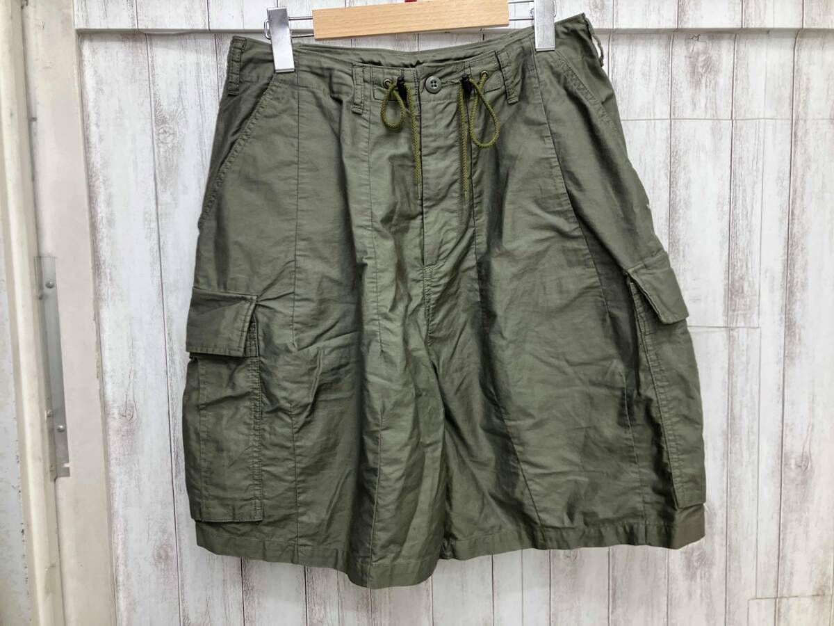 NEEDLES ハーフカーゴパンツ カーキ MR 459