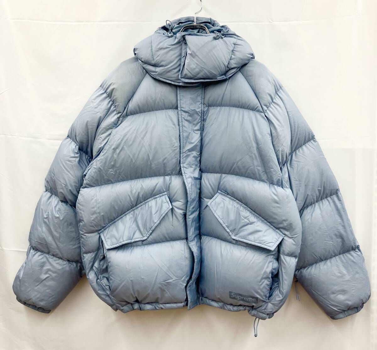 Supreme シュプリーム ダウンジャケット 700-FILL L ペールブルー 冬 