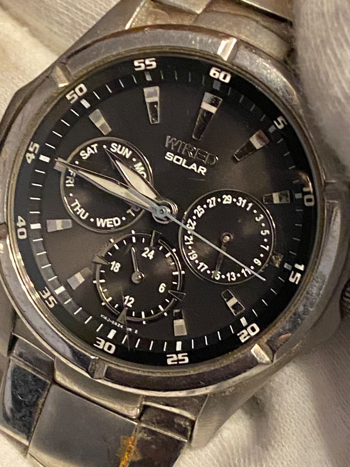 時計訳ありSEIKO WIRED セイコー ワイアード SOLAR ソーラー 〇稼働品 