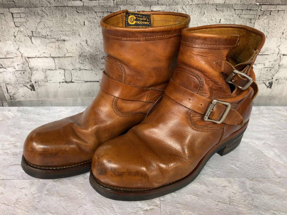 チペワブーツ エンジニアブーツ 1901 M 12 サイズ27 ブラウン