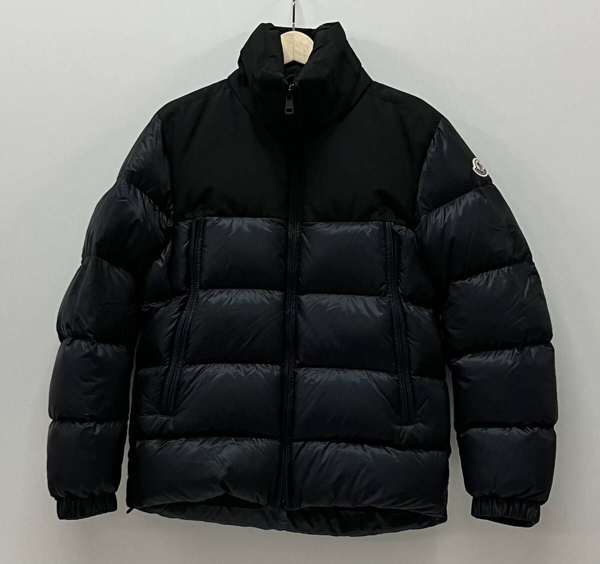 MONCLER モンクレール ダウンジャケット ファヴレイ サイズ1 ブラック ナイロン ルーマニア製 フード収納