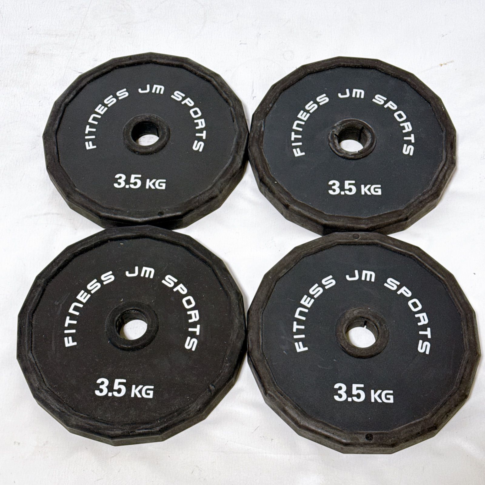 FITNESS JM SPORTS ダンベルプレート 3.5kg×4枚 計14kg - メルカリ