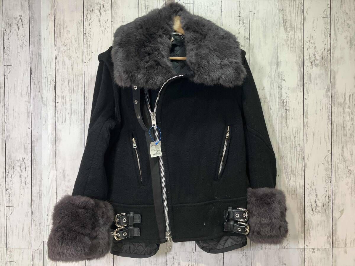 【美品】sacai luck サカイラック ファー付きダッフルコート sacai luck（ダッフルコート）のフリマアイテム一覧