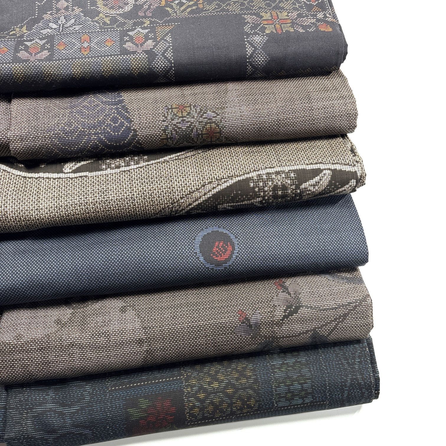 大島紬 着用 正絹 着物 同梱 リメイク用 着付け 12269