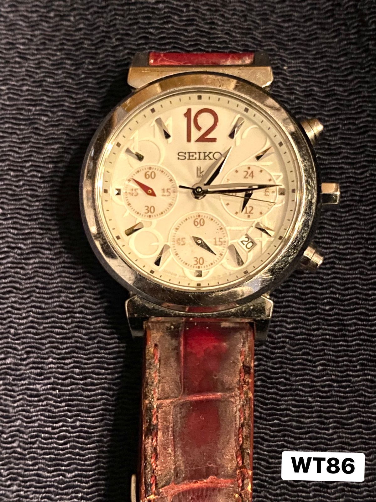 時計】【訳あり】SEIKO LUKIA セイコー ルキア V175-0AJ0 ソーラー電池