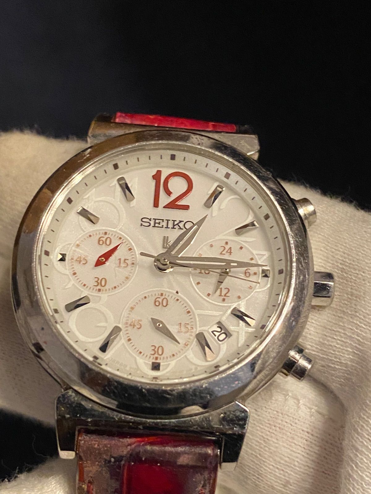 時計】【訳あり】SEIKO LUKIA セイコー ルキア V175-0AJ0 ソーラー電池