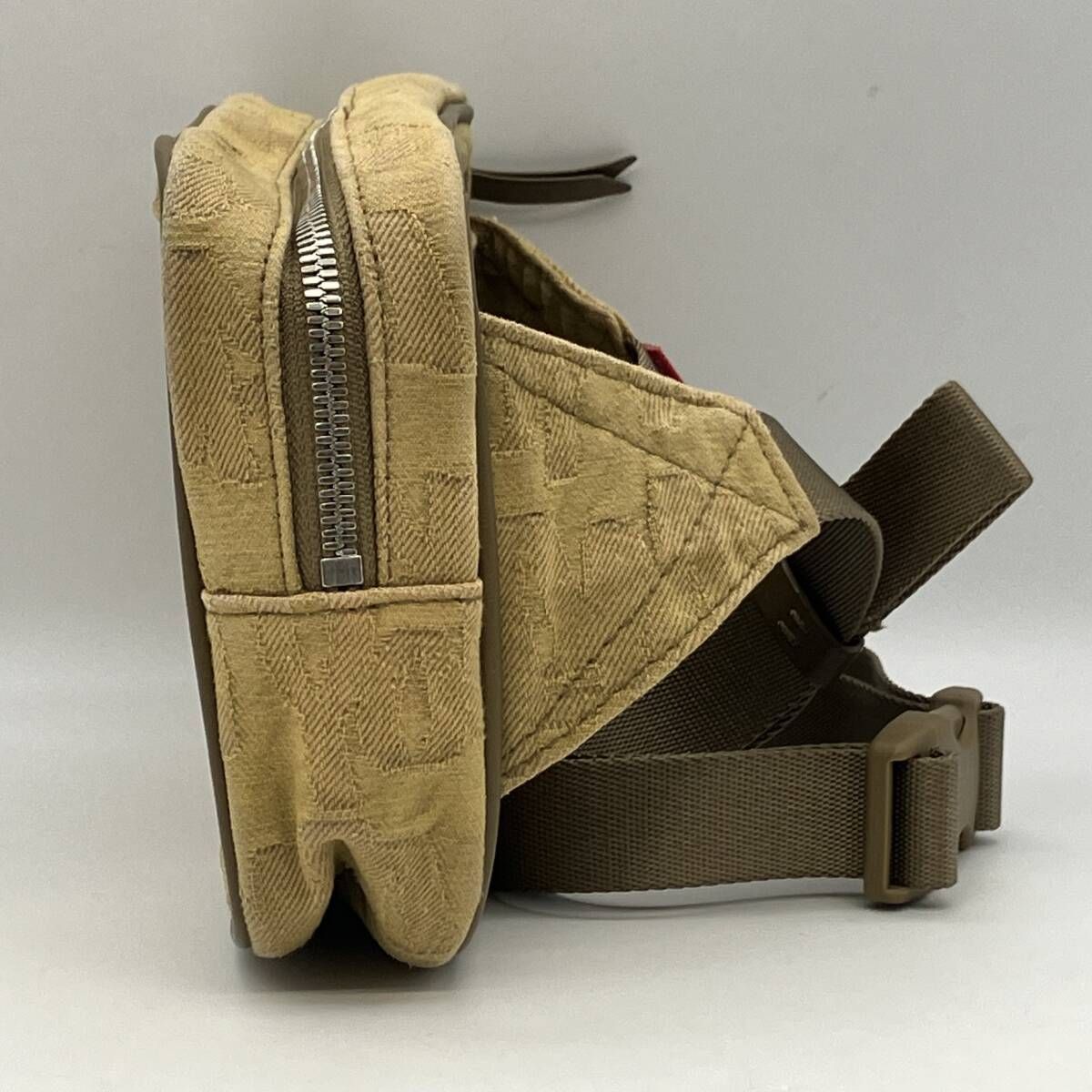Supreme FAT TIP JACQUARD DENIM WAIST BAG OLIVE シュプリーム 