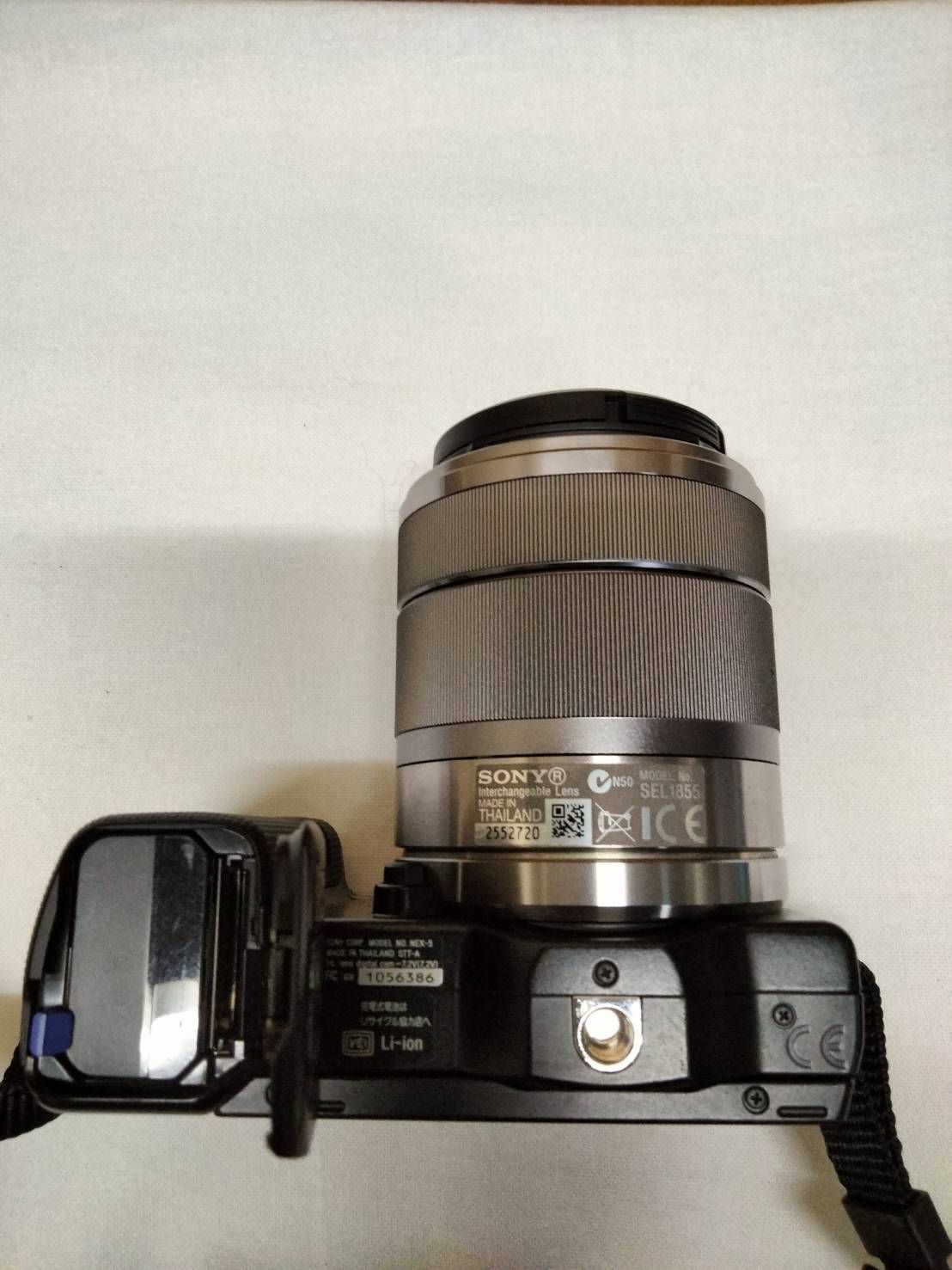 カメラ】動作未確認 Sony NEX-5 レンズ付き ミラーレス一眼レフ