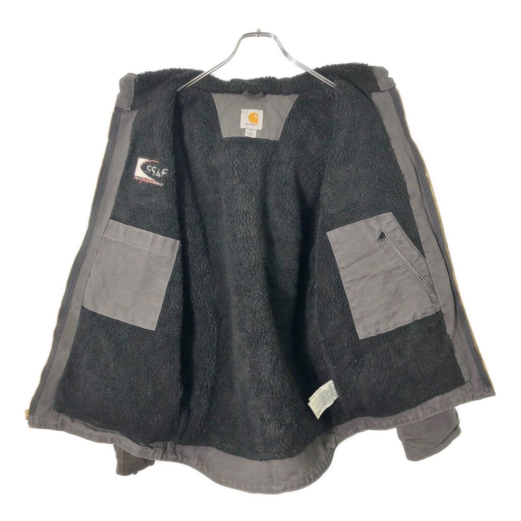 Carhartt カーハート アクティブジャケット ワーク 企業ロゴ グレー