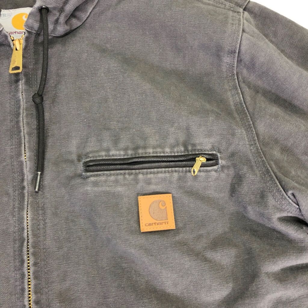 Carhartt カーハート アクティブジャケット ワーク 企業ロゴ グレー