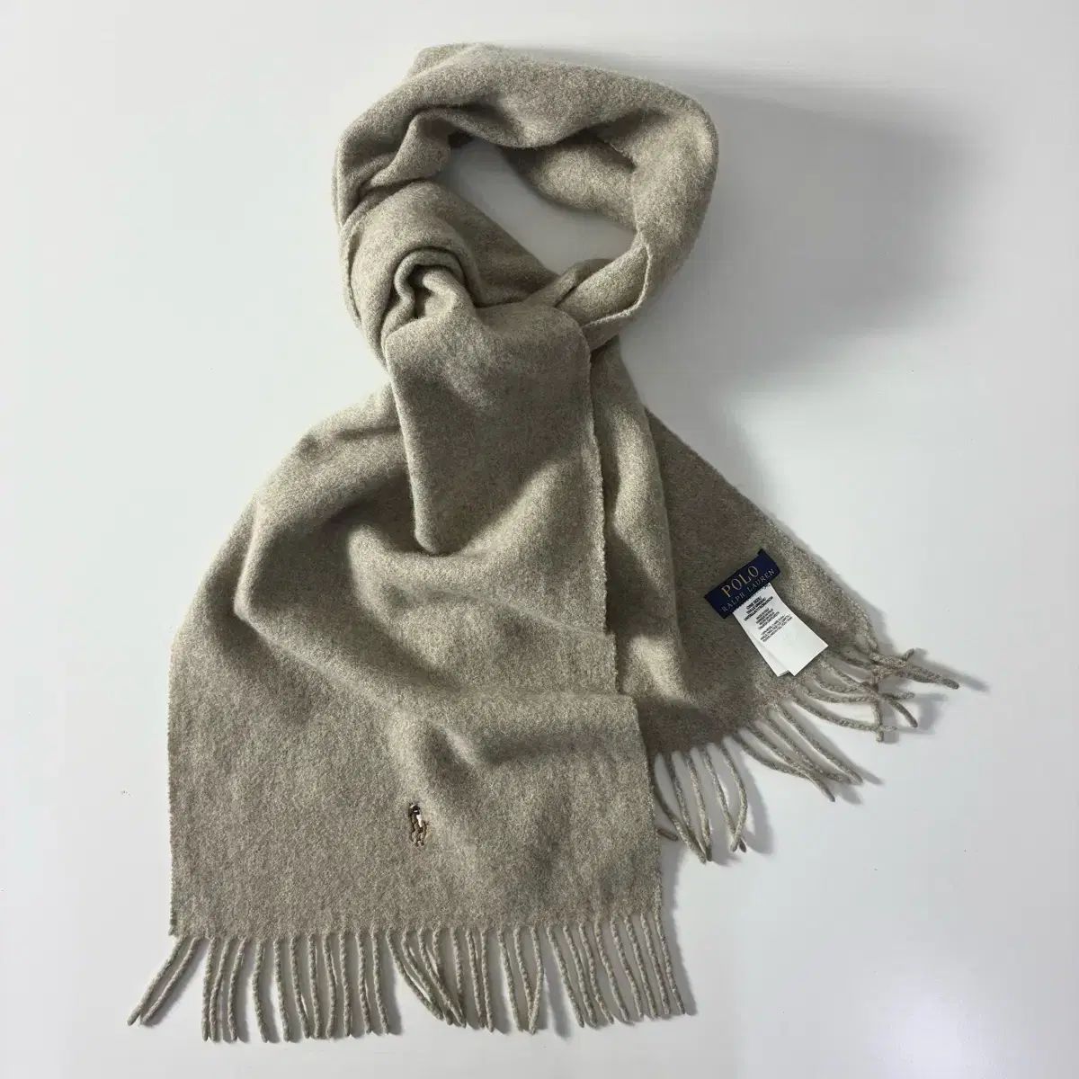 POLO RALPH LAUREN ポロ ラルフローレン シグネチャー バージンウール マフラー