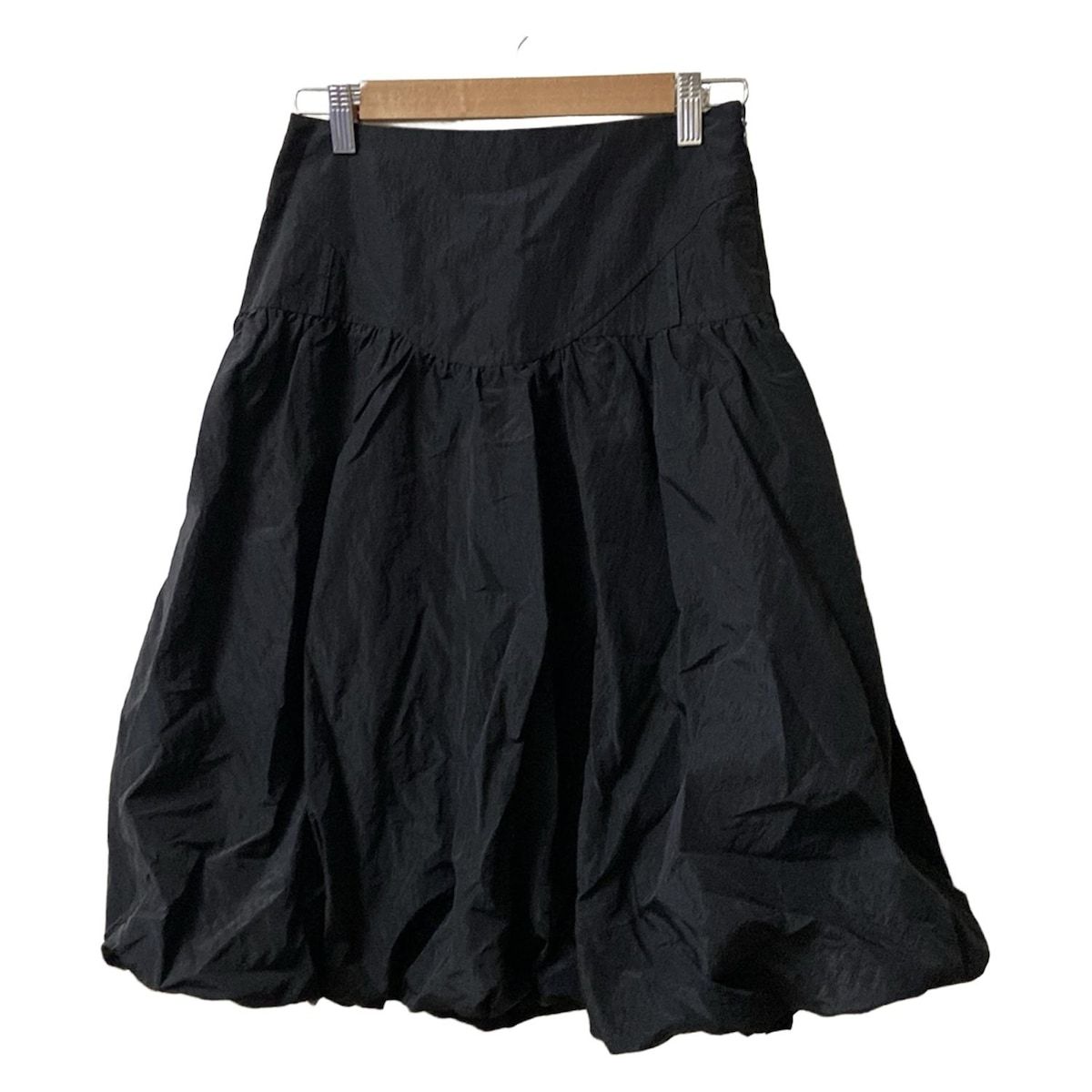 MAISON SPECIAL メゾン バルーンスカート サイズ38 M レディース - 黒 ひざ丈