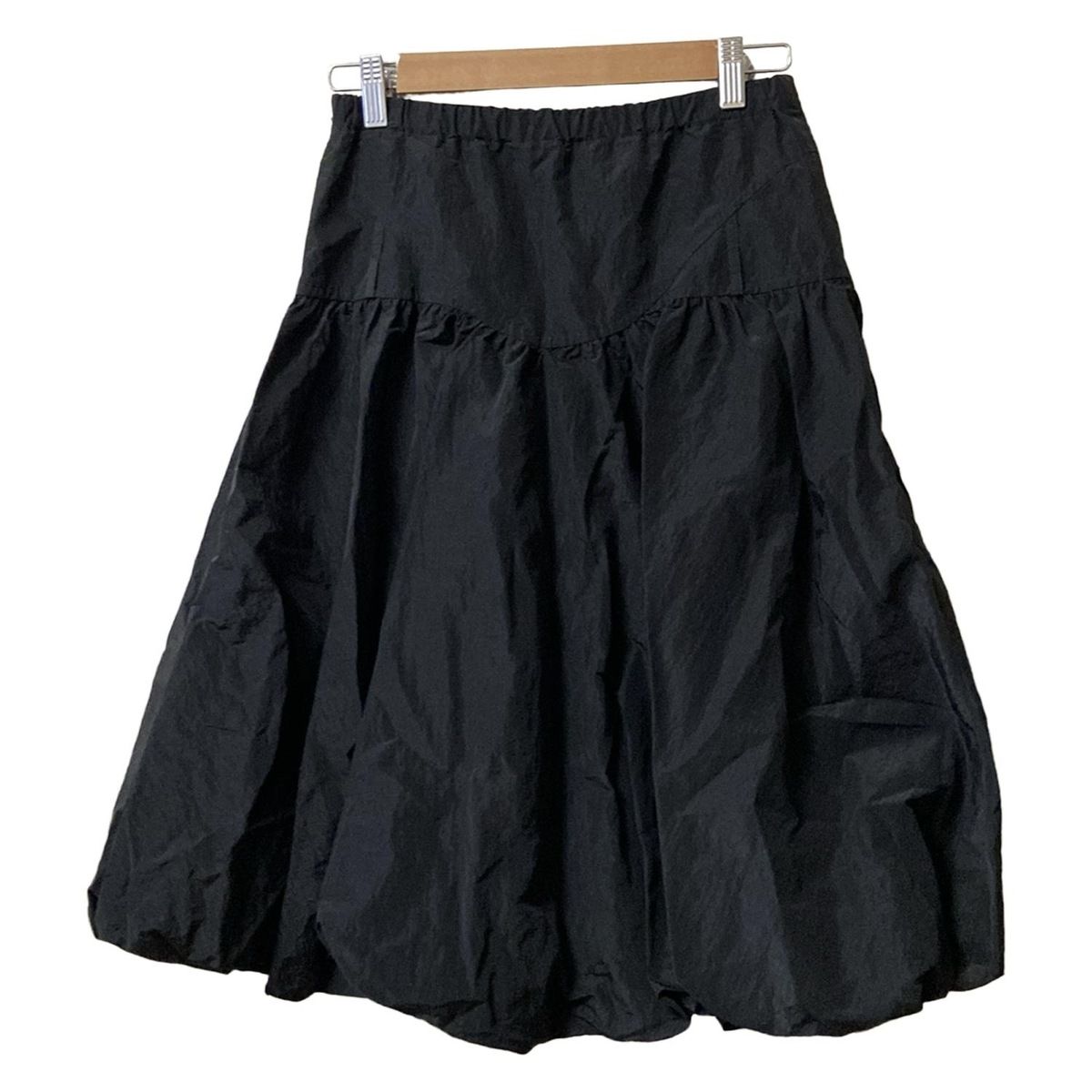 MAISON SPECIAL メゾン バルーンスカート サイズ38 M レディース - 黒 ひざ丈