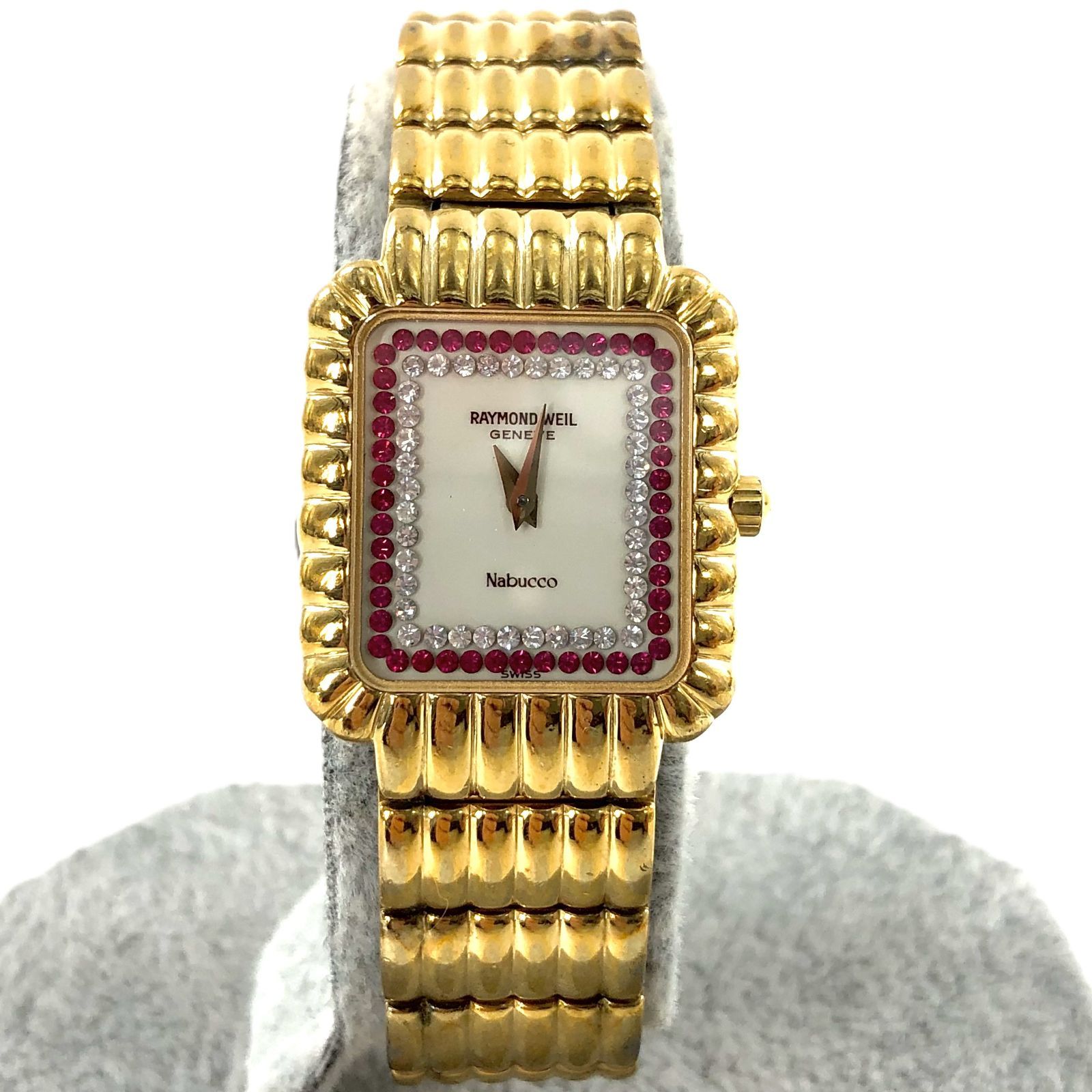 RAYMOND WEIL レイモンドウェイル 3753 QZ/GP 18K ラインストーン