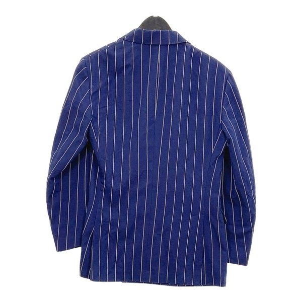 【美品✨】ポロラルフローレン ダブルテーラードジャケット ストライプ 現行 S POLO RALPH LAUREN ポロラルフローレン ダブル テーラードジャケット