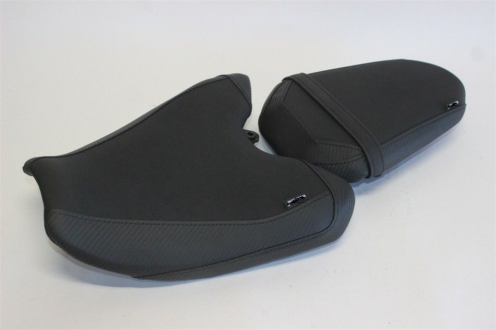 MT 07 2025 以降 カスタム フロント＆リアシート 本体付き 黒Xカーボン調