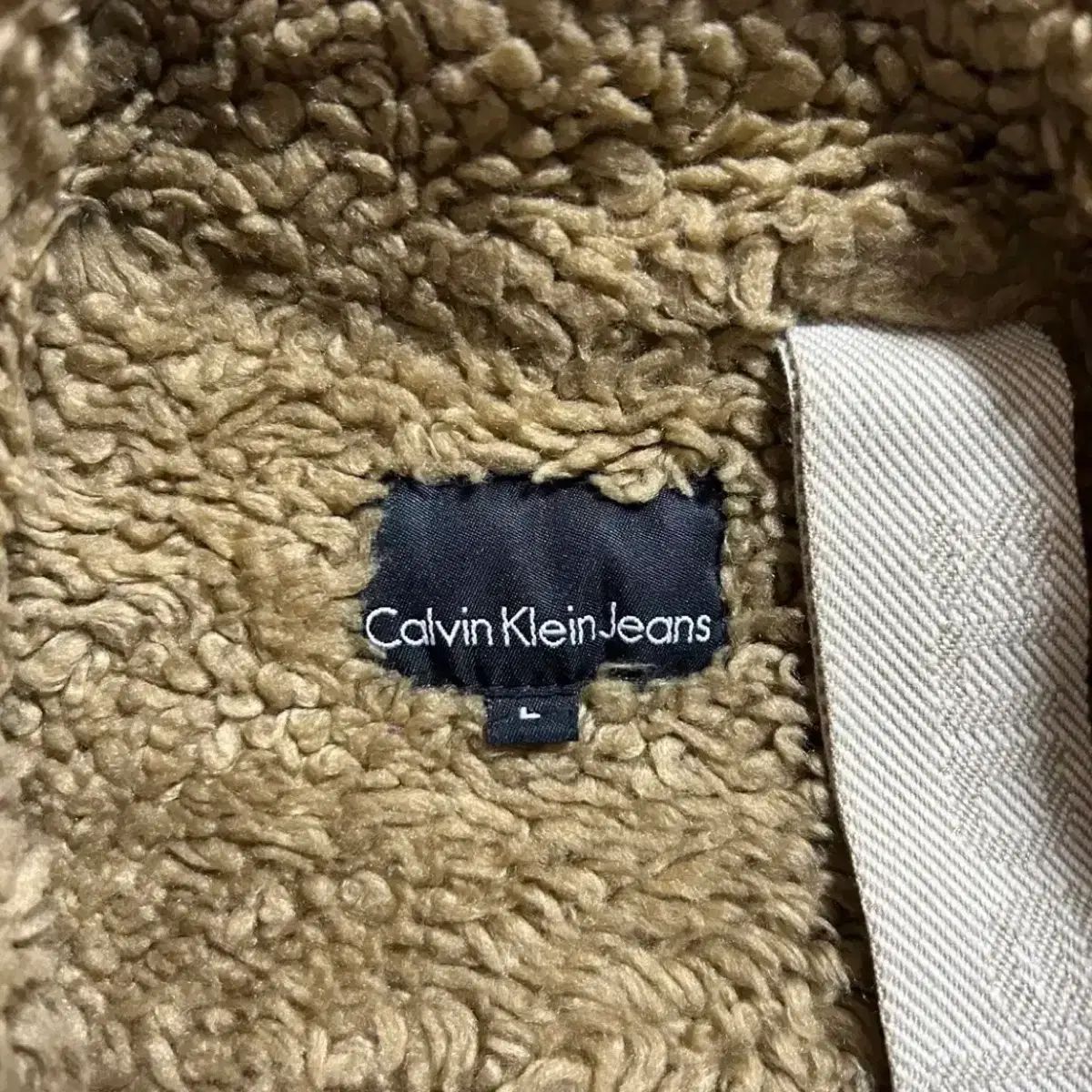 Calvin Klein シェルパ カルバンクライン ジャケット (カルバンクライン) | デニム (L) コーデュロイ カルバン・クライン SHERPA クライン カルバン KLEIN コーデュロイジャケット