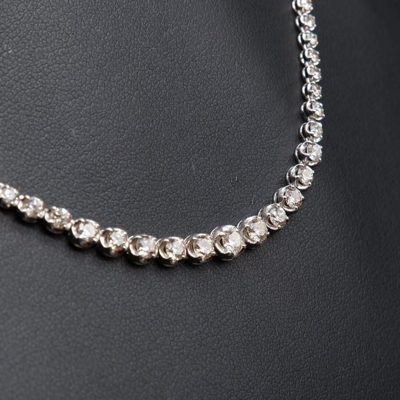 ダイヤモンド2.0 ct ネックレス PT 950 850 -X 6796