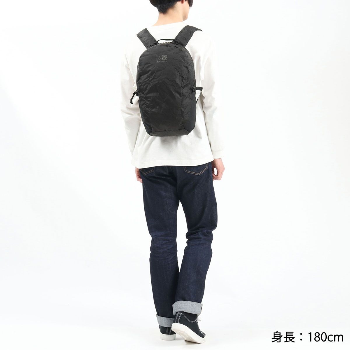 カリマー リュック メンズ レディース 黒 シンプル KARRIMOR 軽量 軽い