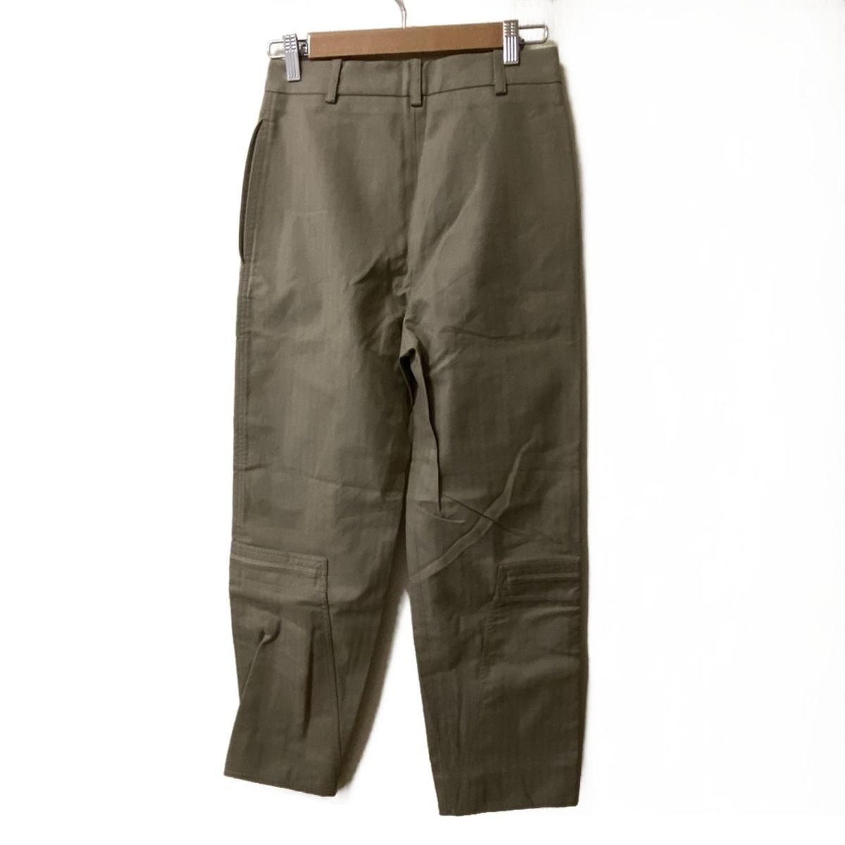 stellamccartney ステラマッカートニー パンツ サイズ34 M レディース - カーキ フルレングス