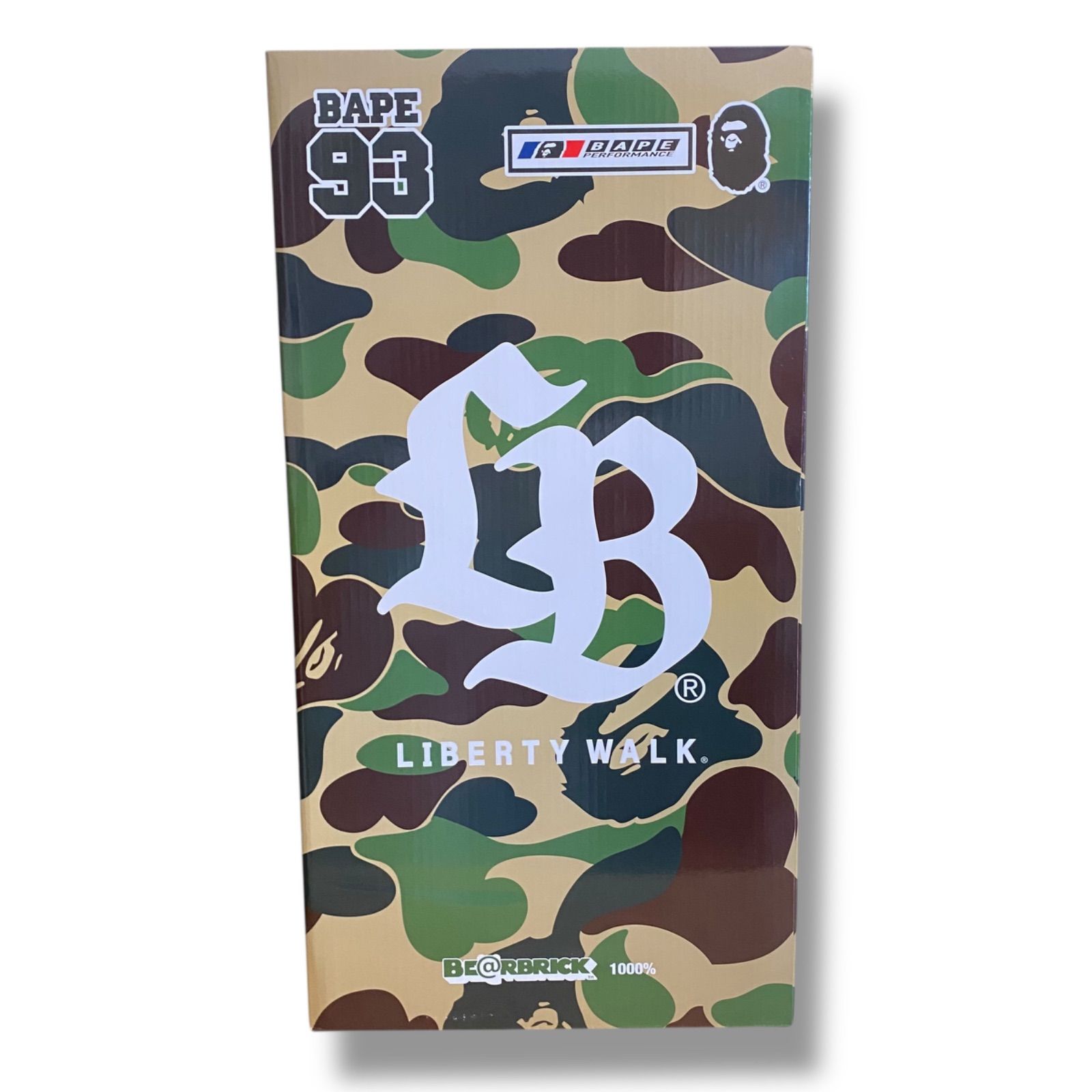 BE RBRICK LBWK × BAPE R 1000％ リバティーウォーク ベアブリック ベイプ Liberty Walk 管理番号 2092