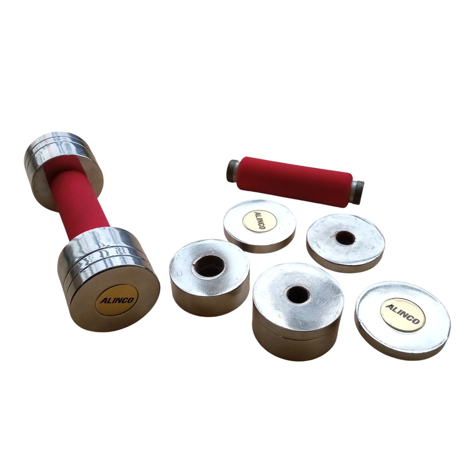ALINCO バーベルセット アルインコ EXG421 セメント　ダンベルセット セメントダンベルセット（10kg×2） | トレーニングマシン | 製品情報