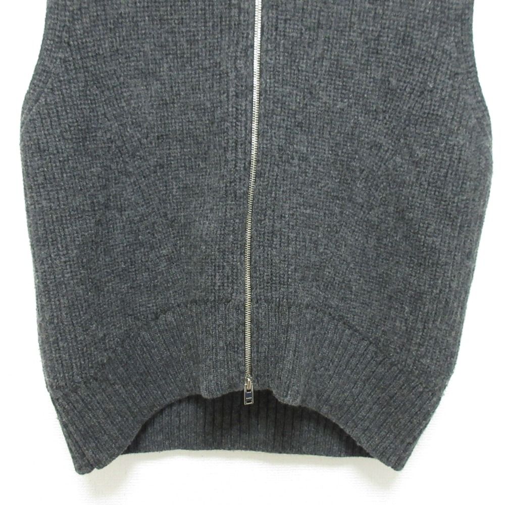 美品 CINOH チノ ウール ドライバーズ ニット ベスト 22WKN009 サイズ