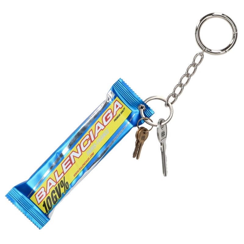 バレンシアガ Energy Bar エナジーバーチャームキーリングキーホルダー