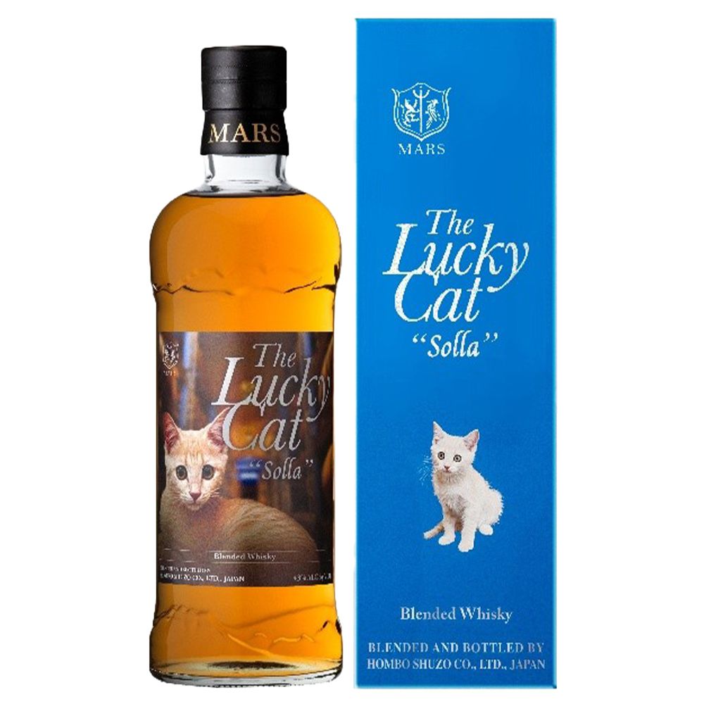 ザ・ラッキー・キャット　40% 700ml 箱入 正規品】ザ ラッキーキャット ソラ ブレンデッド ウイスキー